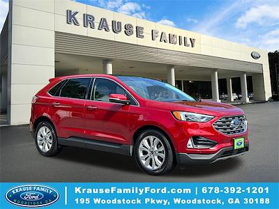 Used 2020 Ford Edge Titanium SUV for sale #KFD06027A - photo 1