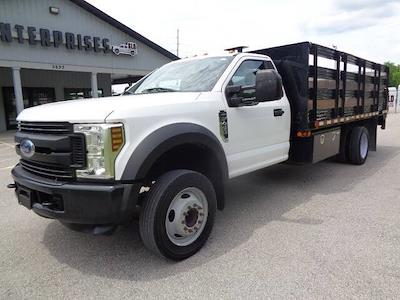 Used 2019 Ford F-450 Regular Cab Stake Bed for sale #1FDUF4GY7KDA00653 - photo 1