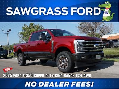 New 2025 Ford F-350 King Ranch Crew Cab 4x4 SRW Pickup for sale #91881 - photo 1