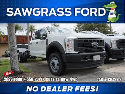New 2026 Ford F-550 XL Crew Cab 4WD Cab Chassis for sale #92657 - photo 1