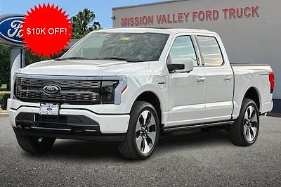 New 2023 Ford F-150 Lightning Platinum SuperCrew Cab 4WD Pickup for sale #2234063 - photo 1