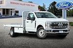 2024 Ford F-350 Regular Cab DRW RWD, Scelzi WFB Flatbed Truck for sale #244599 - photo 1