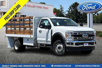 2023 Ford F-450 Regular Cab DRW 4WD, Scelzi WFB Stake Bed for sale #423926 - photo 1