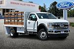 2023 Ford F-450 Regular Cab DRW 4WD, Scelzi WFB Stake Bed for sale #423926 - photo 3