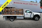 2023 Ford F-450 Regular Cab DRW 4WD, Scelzi WFB Stake Bed for sale #423926 - photo 4