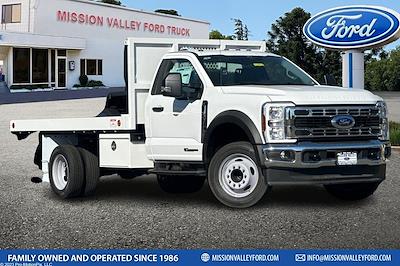 2024 Ford F-550 Regular Cab DRW RWD, Royal Platform Body Flatbed Truck for sale #524966 - photo 1