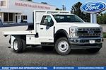 2024 Ford F-550 Regular Cab DRW RWD, Royal Truck Body Platform Body Flatbed Truck for sale #524966 - photo 1