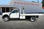 2024 Ford F-550 Regular Cab DRW RWD, Royal Truck Body Platform Body Flatbed Truck for sale #524966 - photo 6