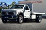 2024 Ford F-550 Regular Cab DRW RWD, Royal Truck Body Platform Body Flatbed Truck for sale #524966 - photo 7