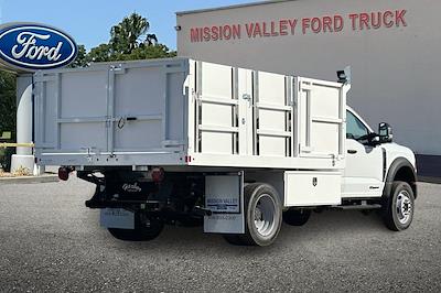 2024 Ford F-550 Regular Cab DRW RWD, Harbor Master Landscape Dump for sale #524979 - photo 2