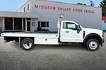 2024 Ford F-550 Regular Cab DRW RWD, Harbor Black Boss Flatbed Truck for sale #524984 - photo 3