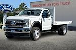 2024 Ford F-550 Regular Cab DRW RWD, Harbor Black Boss Flatbed Truck for sale #524984 - photo 7