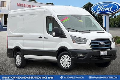 2023 Ford E-Transit 350 Medium Roof RWD Empty Cargo Van for sale #P8840A - photo 1