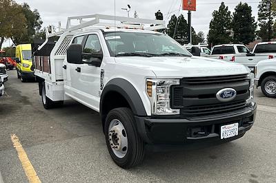 2018 Ford F-450 Crew Cab DRW RWD, Flatbed Truck for sale #P8843 - photo 1