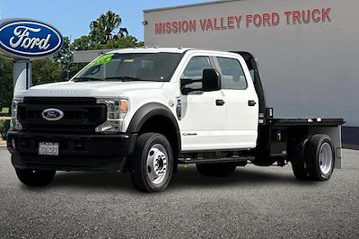 2022 Ford F-550 Crew Cab DRW 4WD Flatbed Truck for sale #P8907 - photo 1