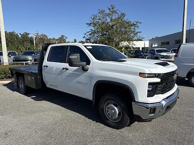 2025 Chevrolet Silverado 3500 Crew Cab DRW 4WD Flatbed Truck for sale #F332632 - photo 1