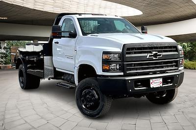 2024 Chevrolet Silverado 5500 Regular Cab DRW 4x4 Knapheide Flatbed Truck for sale #124458 - photo 1