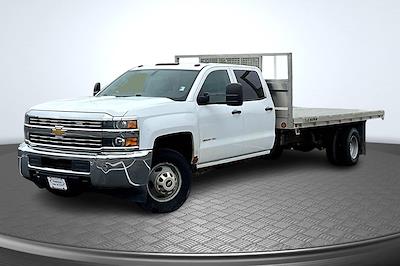 2016 Chevrolet Silverado 3500 Crew Cab 4x4 Flatbed Truck for sale #125216A - photo 1