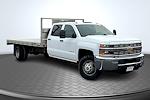2016 Chevrolet Silverado 3500 Crew Cab 4x4 Flatbed Truck for sale #125216A - photo 3
