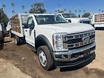 2024 Ford F-550 Regular Cab DRW 4x2, Royal Truck Body Platform Body Stake Bed for sale #00F04527 - photo 4