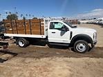 2024 Ford F-550 Regular Cab DRW 4x2, Royal Truck Body Platform Body Stake Bed for sale #00F04527 - photo 5