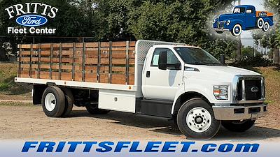 2025 Ford F-650 Regular Cab DRW 4x2 Scelzi Stake Bed for sale #00F05001 - photo 1