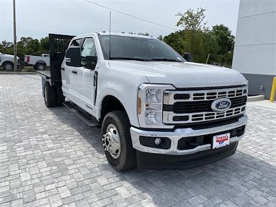 New 2025 Ford F-350 XL Crew Cab 4x4 9' CM Truck Beds Steel Flatbed Truck for sale #S0659 - photo 2