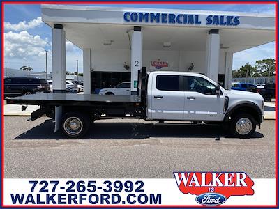 2025 Ford F-550 Crew Cab DRW 4x2 Knapheide Flatbed Truck for sale #S0934 - photo 1