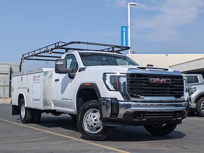 New 2024 GMC Sierra 3500 Pro Regular Cab 4WD 11' Reading Service Truck for sale #3G24316 - photo 1