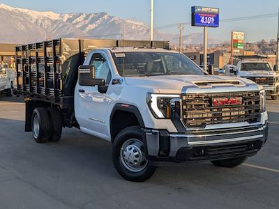 New 2025 GMC Sierra 3500 Pro Regular Cab 4WD 12' 4" Rugby for sale #3G25067 - photo 1