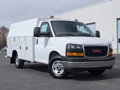 New 2025 GMC Savana 3500 VAN 3500 RWD 139 RWD 11' Reading Service Utility Van for sale #3G25114 - photo 1