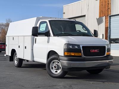 New 2025 GMC Savana 3500 VAN 3500 RWD 139 RWD 11' Reading Service Utility Van for sale #3G25116 - photo 1