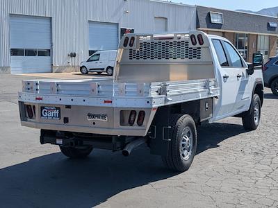 New 2025 GMC Sierra 2500 Pro Double Cab 4WD Knapheide Aluminum Flatbed Truck with Gooseneck Hitch for sale #3G25252 - photo 2