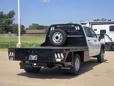New 2025 Chevrolet Silverado 3500 Work Truck Crew Cab 4WD 9' 4" CM Truck Beds Steel Flatbed Truck with Gooseneck Hitch for sale #SF304183 - photo 2