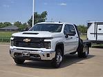 New 2025 Chevrolet Silverado 3500 Work Truck Crew Cab 4WD 9' 4" CM Truck Beds Steel Flatbed Truck with Gooseneck Hitch for sale #SF304183 - photo 3