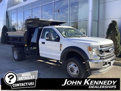 Used 2022 Ford F-550 Regular Cab Dump Truck for sale #J00090 - photo 1