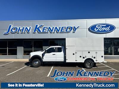 New 2026 Ford F-550 XL Super Cab 4WD 11' Voth Truck Bodies Enclosed Service Body for sale #26V0014 - photo 1