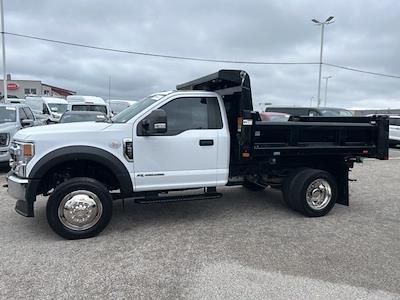 2021 Ford F-550 Regular Cab DRW 4WD Flatbed Dump Truck for sale #23F1053A - photo 1