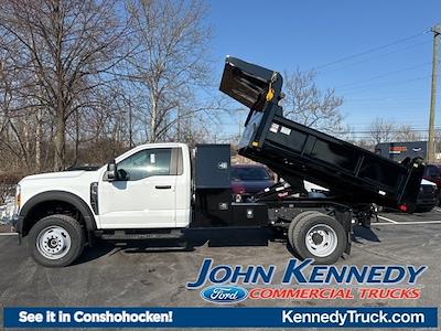 New 2024 Ford F-600 Regular Cab 4WD 9' 3" Rugby Steel Dump Truck for sale #24F1019 - photo 1