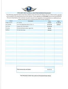 Used 2022 Ford Bronco Wildtrak for sale #F16007 - photo 2