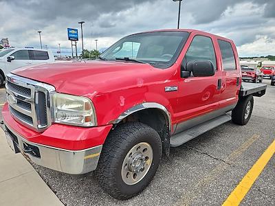 2005 Ford F-250 Crew Cab 4x4 Flatbed Truck for sale #52599X - photo 1