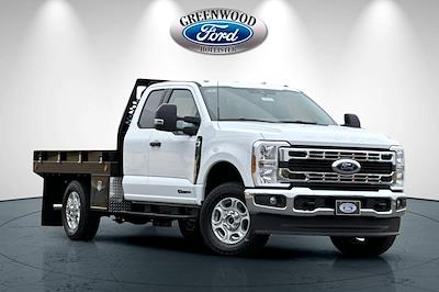 2025 Ford F-350 Super Cab SRW 4x4 Scelzi Flatbed Truck for sale #30177 - photo 1