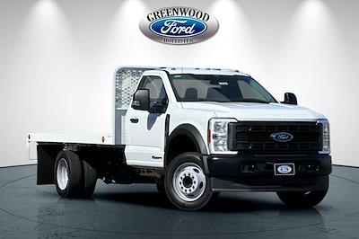 2025 Ford F-550 Regular Cab XL DRW 4x2 Scelzi Flatbed Truck for sale #30186 - photo 1