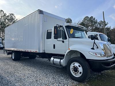 Used 2019 International DuraStar 4300 Extended Cab Morgan Truck Body Box Truck with Liftgate for sale #2019kC - photo 1