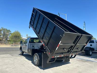 Used 2015 Ford F-350 Regular Cab 4x4 Landscape Dump for sale #2108 - photo 2