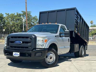 Used 2015 Ford F-350 Regular Cab Landscape Dump for sale #2122 - photo 1