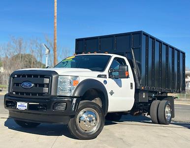 Used 2015 Ford F-550 Regular Cab Landscape Dump for sale #2189 - photo 2