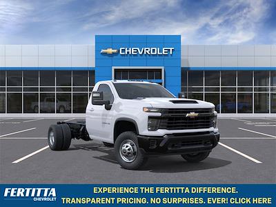New 2025 Chevrolet Silverado 3500 Work Truck Regular Cab Cab Chassis for sale #SF135716 - photo 1