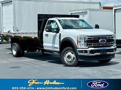 2025 Ford F-550 Regular Cab DRW 4WD PJ's Flatbed Truck for sale #FC39403 - photo 1
