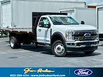2025 Ford F-550 Regular Cab DRW 4WD PJ's Flatbed Truck for sale #FC39403 - photo 1